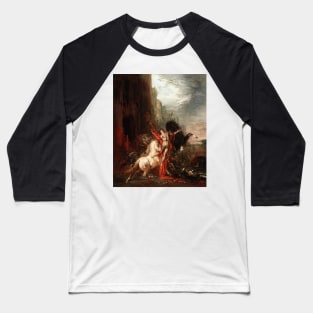 Diomedes Devoured by His Horses by Gustave Moreau Baseball T-Shirt